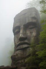 The Mysterious Stone Head of China