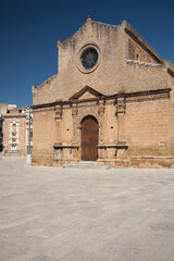 Cathedral facade, Castelvetrano, Sicily - 703987428