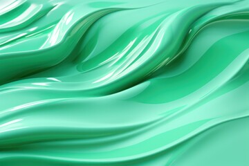  a close up view of a green liquid or liquid textured with a blurry wave pattern on the top of the image and bottom half of the image of the image.