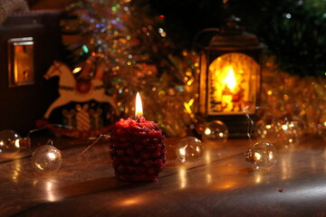Christmas candle 