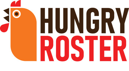 Chicken Shop minimalistic Logo Editable vector file

