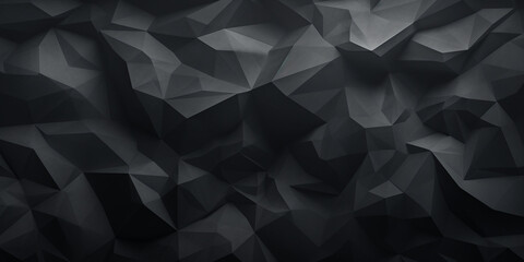 abstract modern background,crumpled paper texture,3d effect,black-gray color,banner concept,wallpaper,