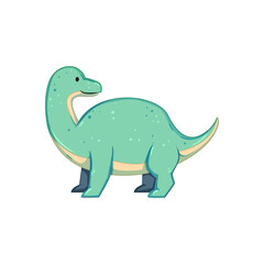 dino dinosaur character cartoon. baby animal, tyrannosaurus funny, kid rex dino dinosaur character sign. isolated symbol vector illustration