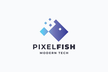 Pixel Fish Logo
