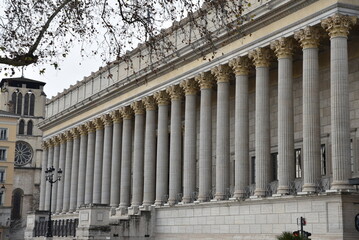 Palais de justice à Lyon. France