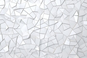  a close up of a white surface with a lot of small pieces of glass on top of it and a white background with a lot of small pieces of glass in the middle.