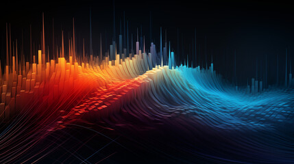 Abstract Financial Data Symphony