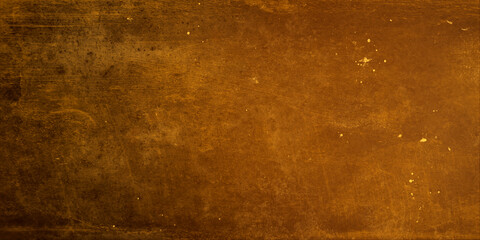 old paper background. Gold cracked wall . Abstract gold background . Chrome horizontal gold paper