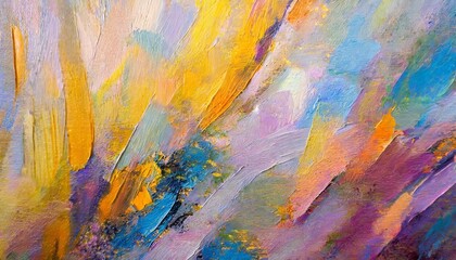 closeup of a painting by oil and palette knife highly textured high quality details fragment of...