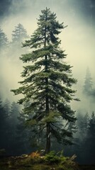 beautiful fir tree