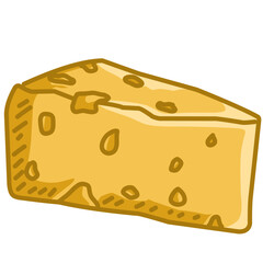 Cheese Vector Illustration