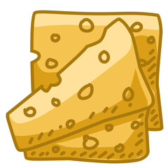 Cheese Vector Illustration