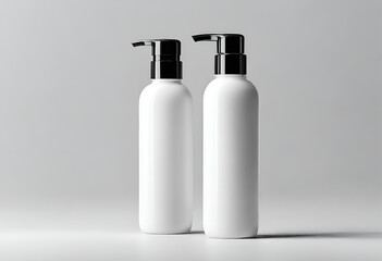 Plastic bottle for products, shampoo bottle, beauty products, brand and design