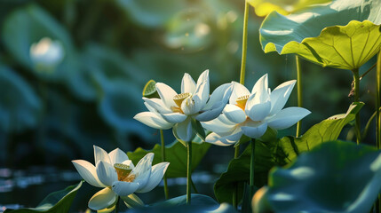 A beautiful lotus flower