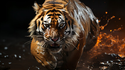 Obraz premium Portrait of a Wild Tiger