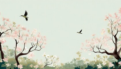 25+ Free wallpaper with trees and birds - Pikwizard