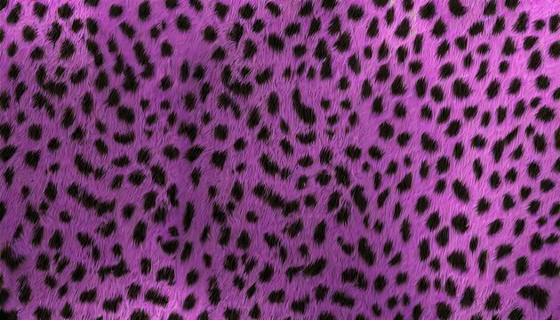 beautiful purple leopard animal print fur background wallpaper