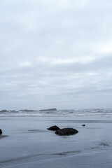 black sea and clouds