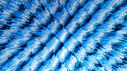 Abstract Bright blurred abstract background of colored Square strips2