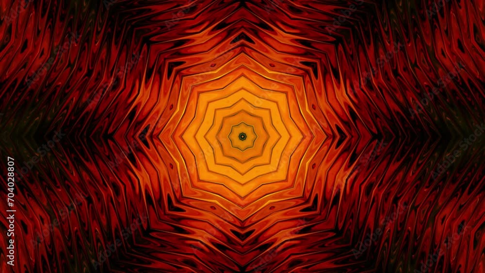 Poster abstract dark orange motion background. dynamic geometric animated loopable background video with ri