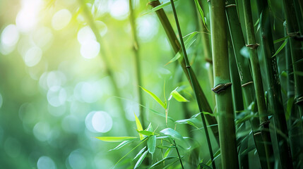 Fototapeta na wymiar Bambus Pflanze Zen Meditation