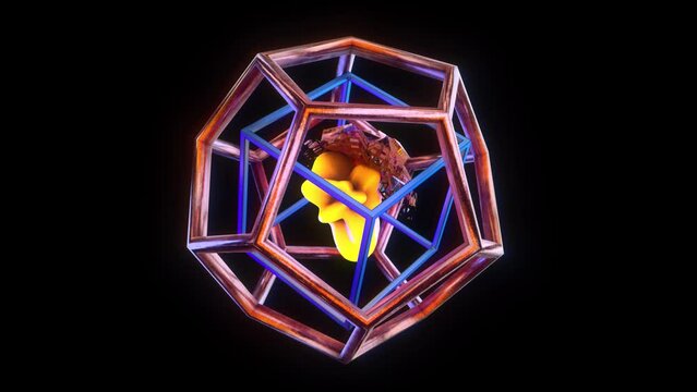 Pulsing core inside a geometry