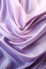 Obraz premium Purple silk fabric with gentle waves