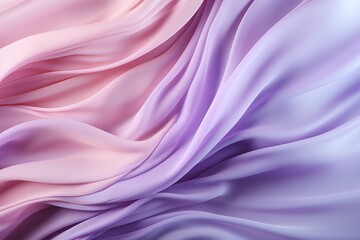 Obraz premium Gradient pink and purple silk fabric