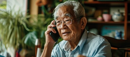 Happy diverse pair and real estate agent in formal attire joyfully exploring new apartment with raised finger.