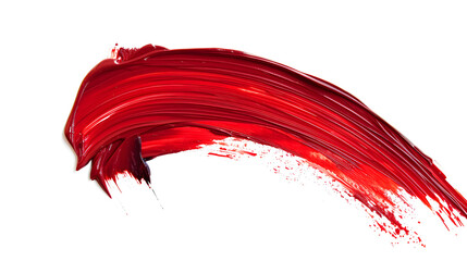 A child's abstract sketch comes to life with a bold red brush stroke, revealing the raw emotion of youthful artistry