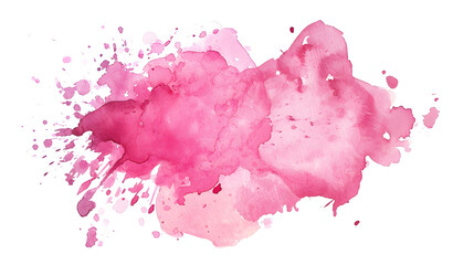 An abstract masterpiece with a pop of vibrant pink, showcasing the beauty and chaos of art
