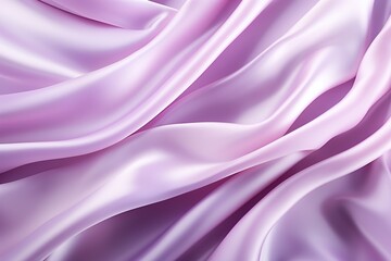 Obraz premium Purple silk fabric with gentle waves