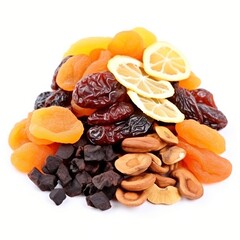 Obraz premium Mix of dried fruits and nuts
