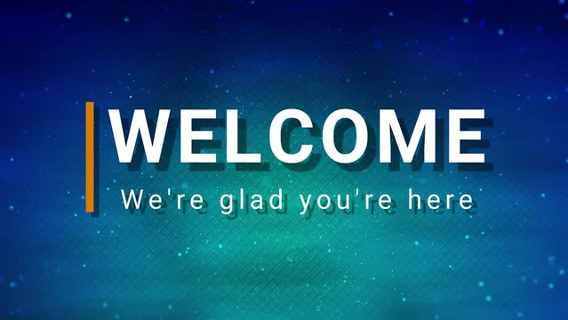 Welcome we are glad you are here