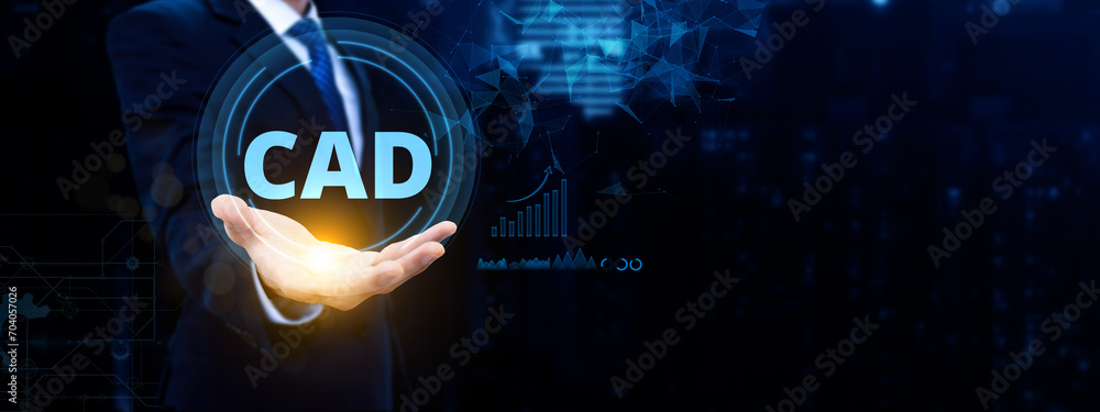 Poster the progress of computer-aided design (cad) in shaping product visualization, precision engineering,
