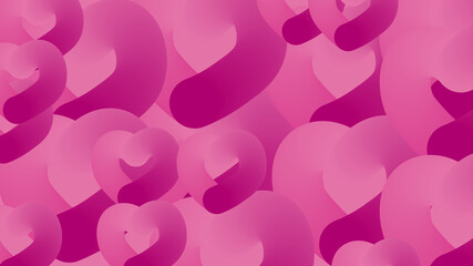 Obraz premium abstract background with hearts