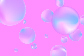 Modern realistic water bubbles, great design for any purposes.