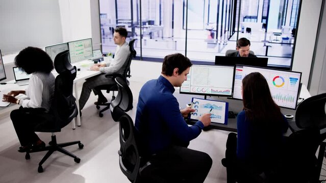 KPI Business Analytics Data Dashboard