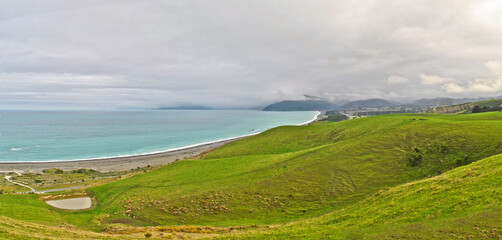 Fototapeta na wymiar Kaikoura New Zealand south coast