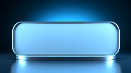 Simple product booth, podium, stage, product commercial photography background, cosmetics booth, 3D rendering