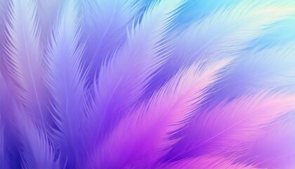 blue and purple abstract fluffy fur texture background fluid and liquid feather surface backdrop vibrant color gradation graphic element for poster catalog leaflet banner or cover