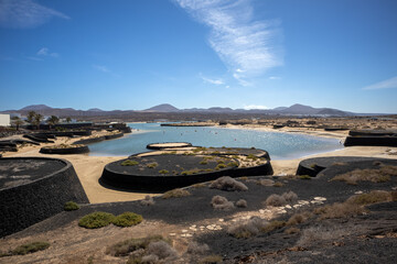 Atlantic ocean bay, Club la Santa, Lanzarote