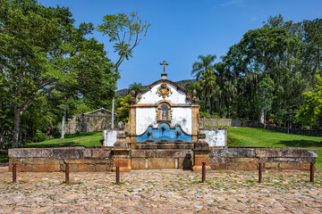 Tiradentes water fountain (Chafariz), MG, Brasil