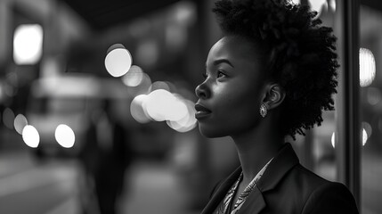 Successful African American Businesswoman Portrait