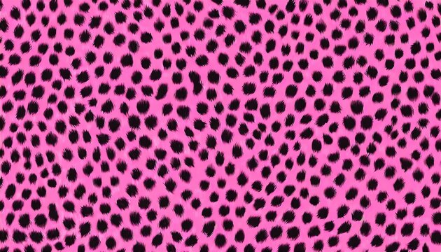 beautiful pink leopard pattern fur background animal print wallpaper