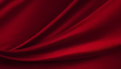 Plexiglas foto achterwand a sumptuous burgundy silk texture creates an elegant and luxurious background perfectly suited for fashion beauty and romantic design concepts luxury love and rich fabric generative ai © William