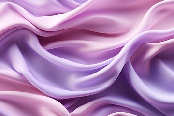 Obraz premium Gradient pink and purple silk fabric