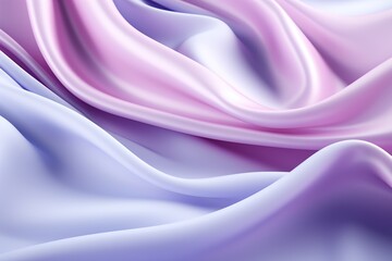 Obraz premium Gradient purple pink silk fabric