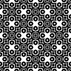 Monochrome pattern, Abstract texture for fabric print, card, table cloth, furniture, banner, cover, invitation, decoration, wrapping.seamless repeating pattern.Black and white color.