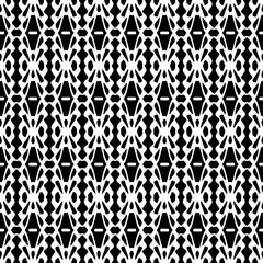 Monochrome pattern, Abstract texture for fabric print, card, table cloth, furniture, banner, cover, invitation, decoration, wrapping.seamless repeating pattern.Black and white color.